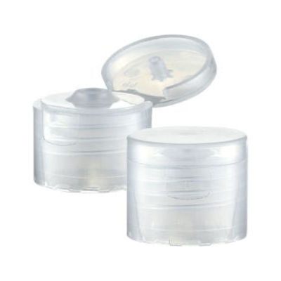 Personal Care Eco Friendly Riempiebile 24mm 410 Cappuccio a vite Capo nero rosa Flip Top Cap