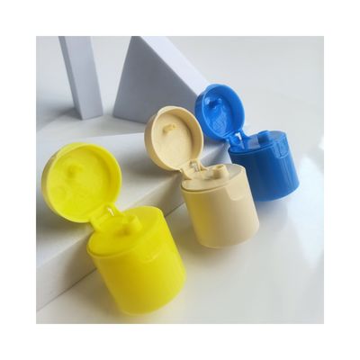 Cappuccio in plastica trasparente cilindrica riciclabile da 24 mm per bottiglia 24/415 e diretta