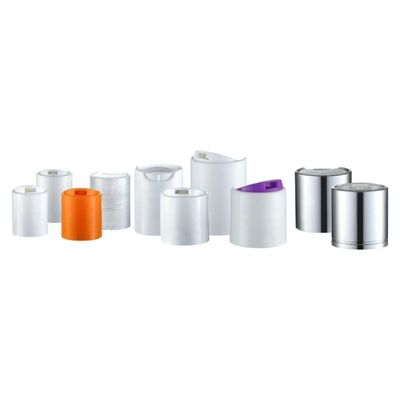 18mm 20mm 24mm 28mm Plastic Round Disc Top Caps for Body Wash Packaging in riciclabile