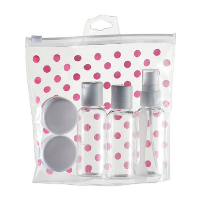 7pcs PET Bottiglia PP Cap PS Jar PUMPA SPRAYER Kit di viaggio per la metamorfosi aerea