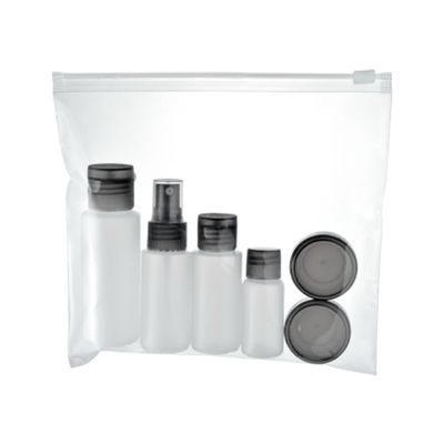 Set di cura personale per viaggi Bottiglie per la cura della pelle Bottiglie vuote Materiale del colletto Contenitori di lozione PET