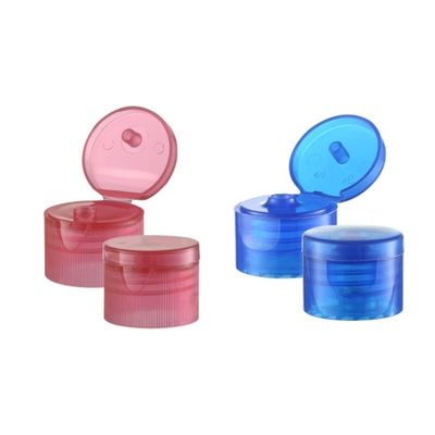 24mm Acqua liscia Flip Top Chiusura della bottiglia per la bottiglia di shampoo Ordine personalizzato accettato