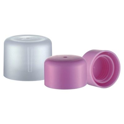 18mm 22mm colorato e liscio a vite tappo di plastica per la bottiglia non versamento e OEM / ODM accettabile
