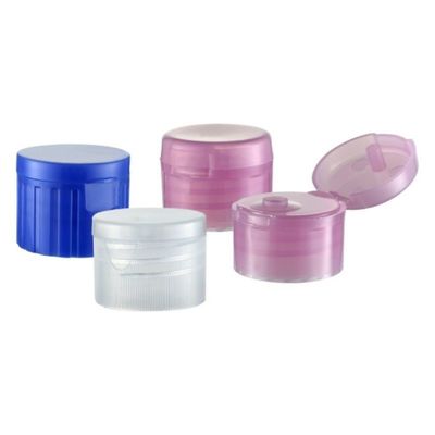 Cappuccio in plastica a cilindro trasparente a 28 mm, diretto e riciclabile per bottiglie