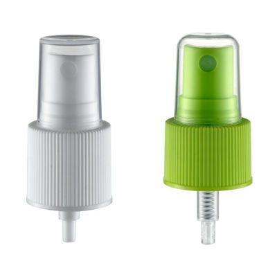 Pompa per spruzzatori di nebbia fine in plastica a chiusura in alluminio a nastro liscio PP per varie bottiglie