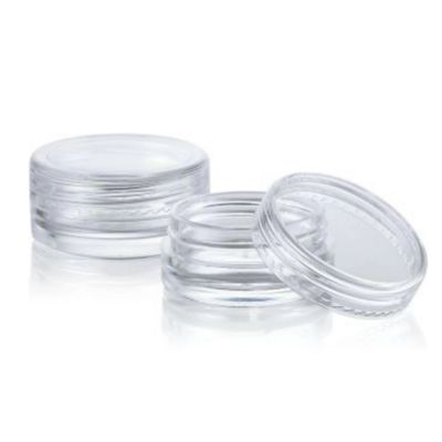 Materiale del colletto PS 2.5 ml 3 ml Barattolo rotondo per portabile Cream Direct
