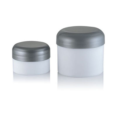 30g 50g PP Frost Body con Sliver Lid Crema per il viso e Crema per gli occhi Bottiglia cosmetica vuota