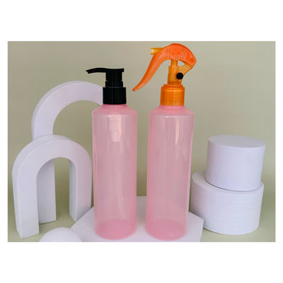 Personal Care Industrial Popolare Bottiglia di PET Rosa Bottiglia di shampoo di plastica Per Conditioner Capelli