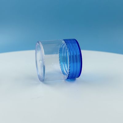 Viaggi-Friendly 20g 30g Piccolo Barattolo di Plastica trasparente con Capo Barattolo di Crema Cosmetica