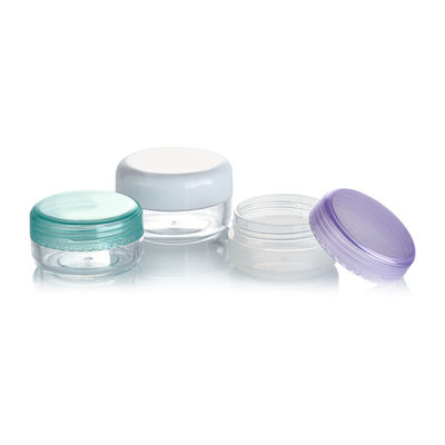 Campione fornito gratuitamente 10 ml 15 ml PET Plastic Cream Jar per contenitore cosmetico