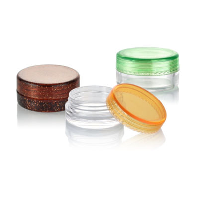 Materiale di base ps Crema per gli occhi Vaso 2,5 ml 3 ml 5 ml Crema vuota per cosmetici industriali