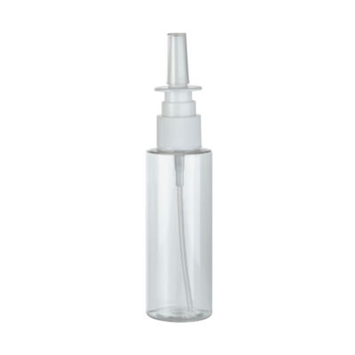 Spruzzatore a ugello trasparente Bottiglia di plastica in PET di 60 ml Capacità per prodotti per la cura personale