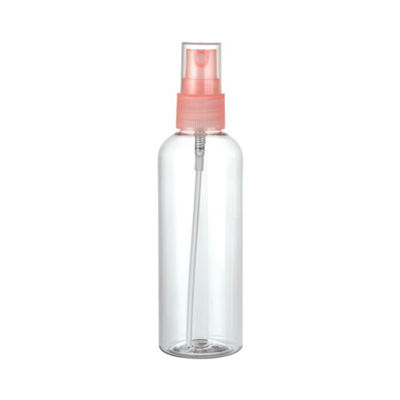 Bottiglia spruzzatrice trasparente da 100 ml per cosmetici Bottiglia portatile in plastica PET